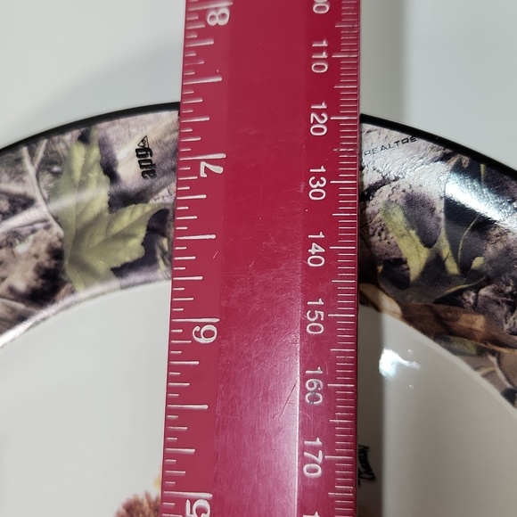 Whitetail Buck Deer Salad Plates by Al Agnew RealTree, Set of 3 - Picture 10 of 13